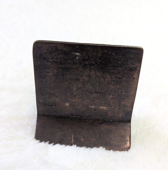 Vintage Bronze Frog Accent Business Card Holder - Picture 5 of 11